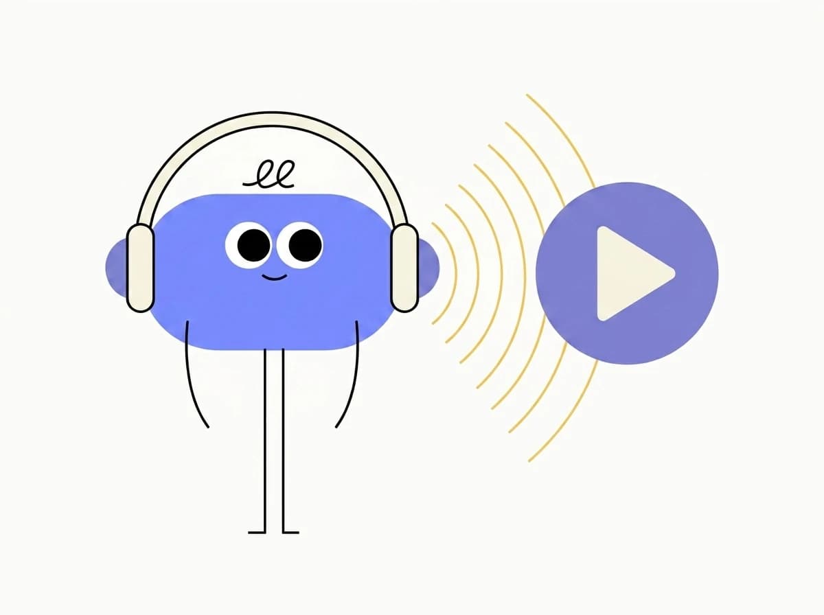 Illustration du format Podcast audio